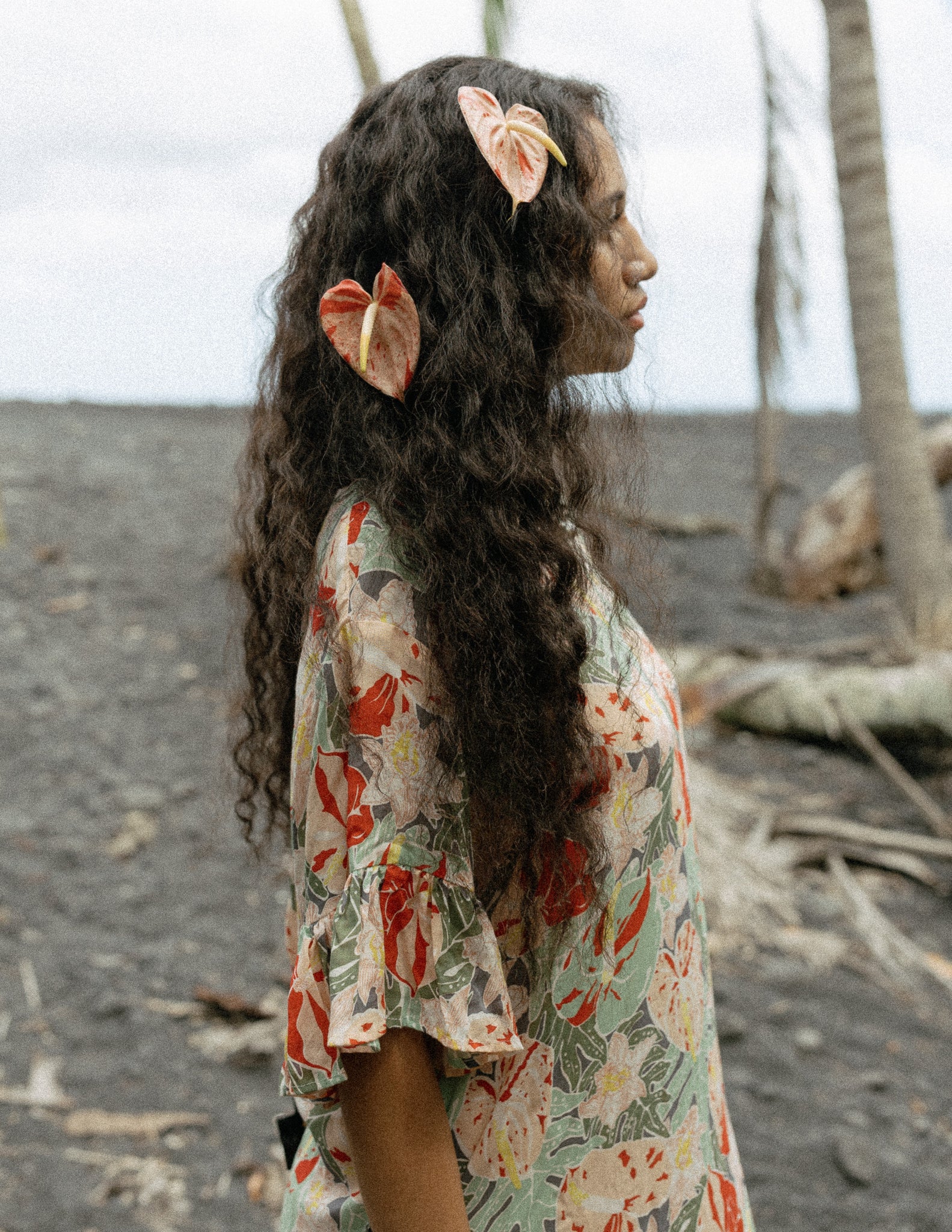 MICA RUFFLE DRESS