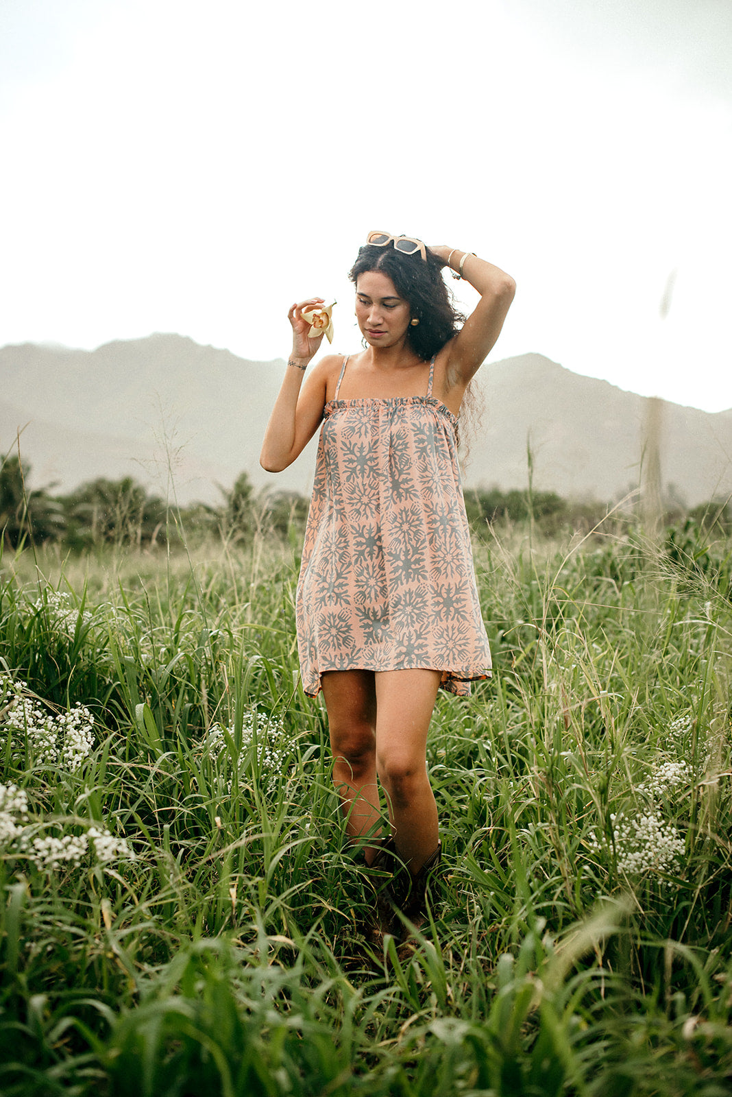 PULELEHUA SHORT DRESS