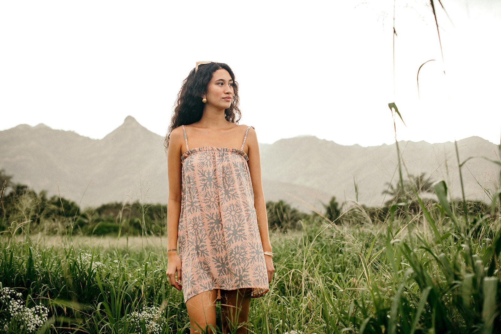 PULELEHUA SHORT DRESS