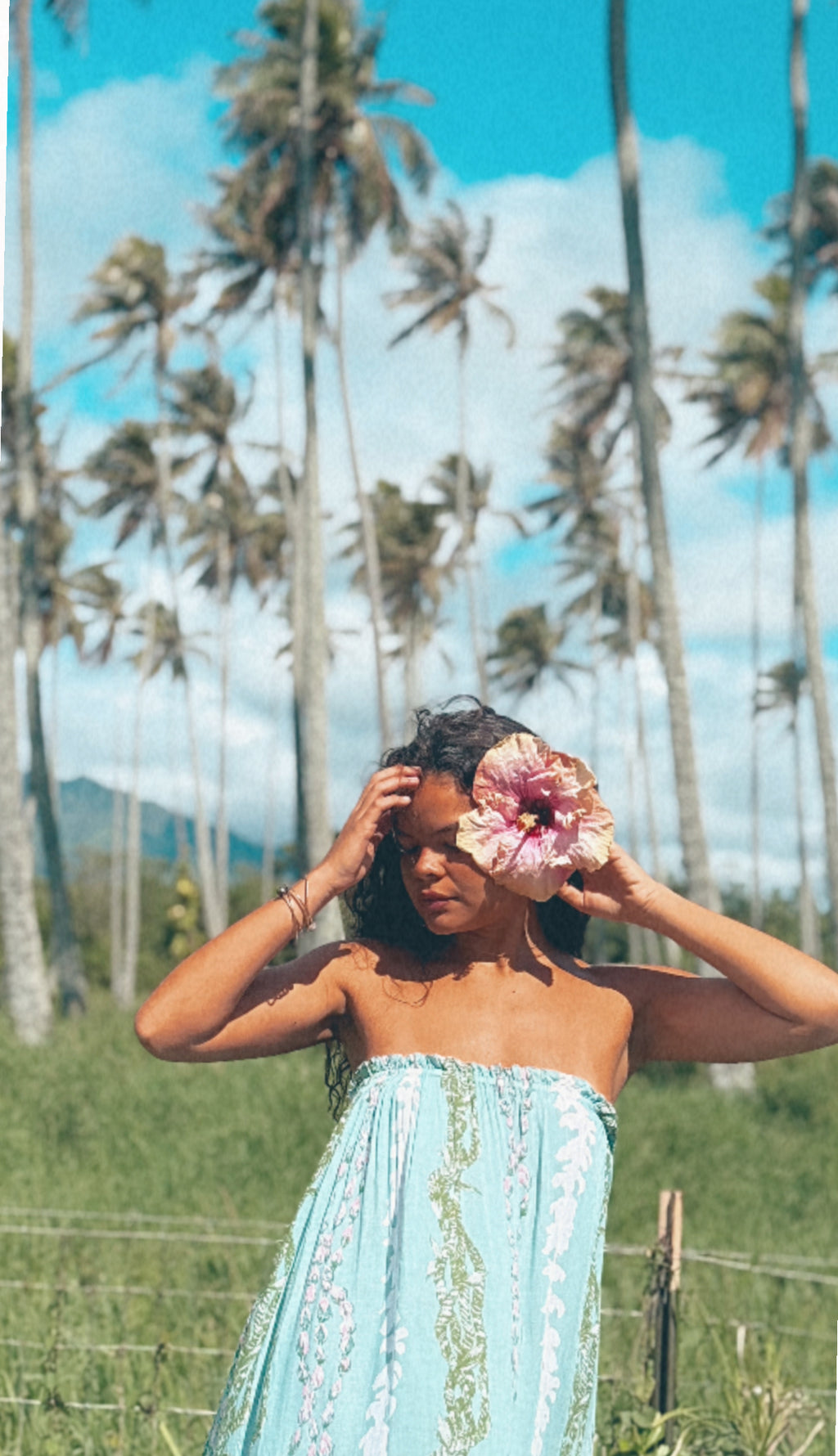 PULELEHUA LONG DRESS