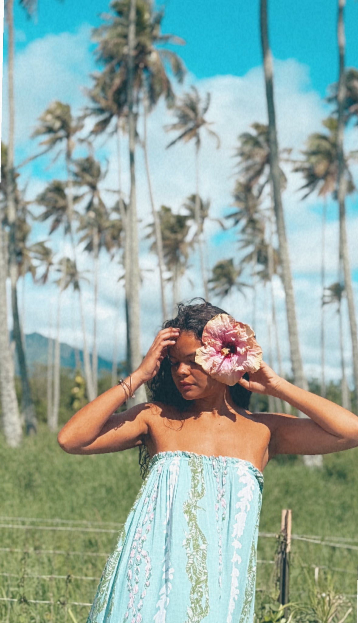 PULELEHUA LONG DRESS